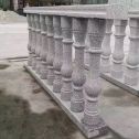 洛阳 芝麻白圆形光面花瓶柱，栏杆