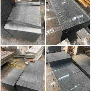 洛阳 芝麻黑地铺石材