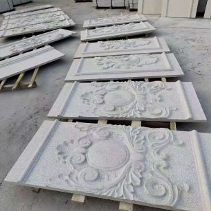 洛阳 芝麻白干挂雕花板