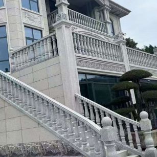 洛阳 芝麻白别墅，栏杆