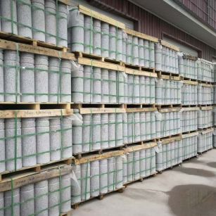 洛阳 芝麻白挡车柱、阻车桩、隔离柱