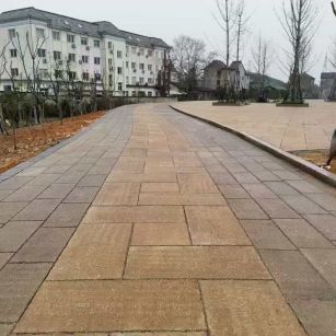 洛阳仿古石铺装效果