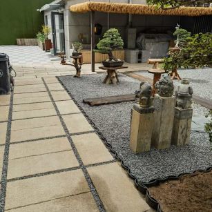 洛阳仿古石铺装效果