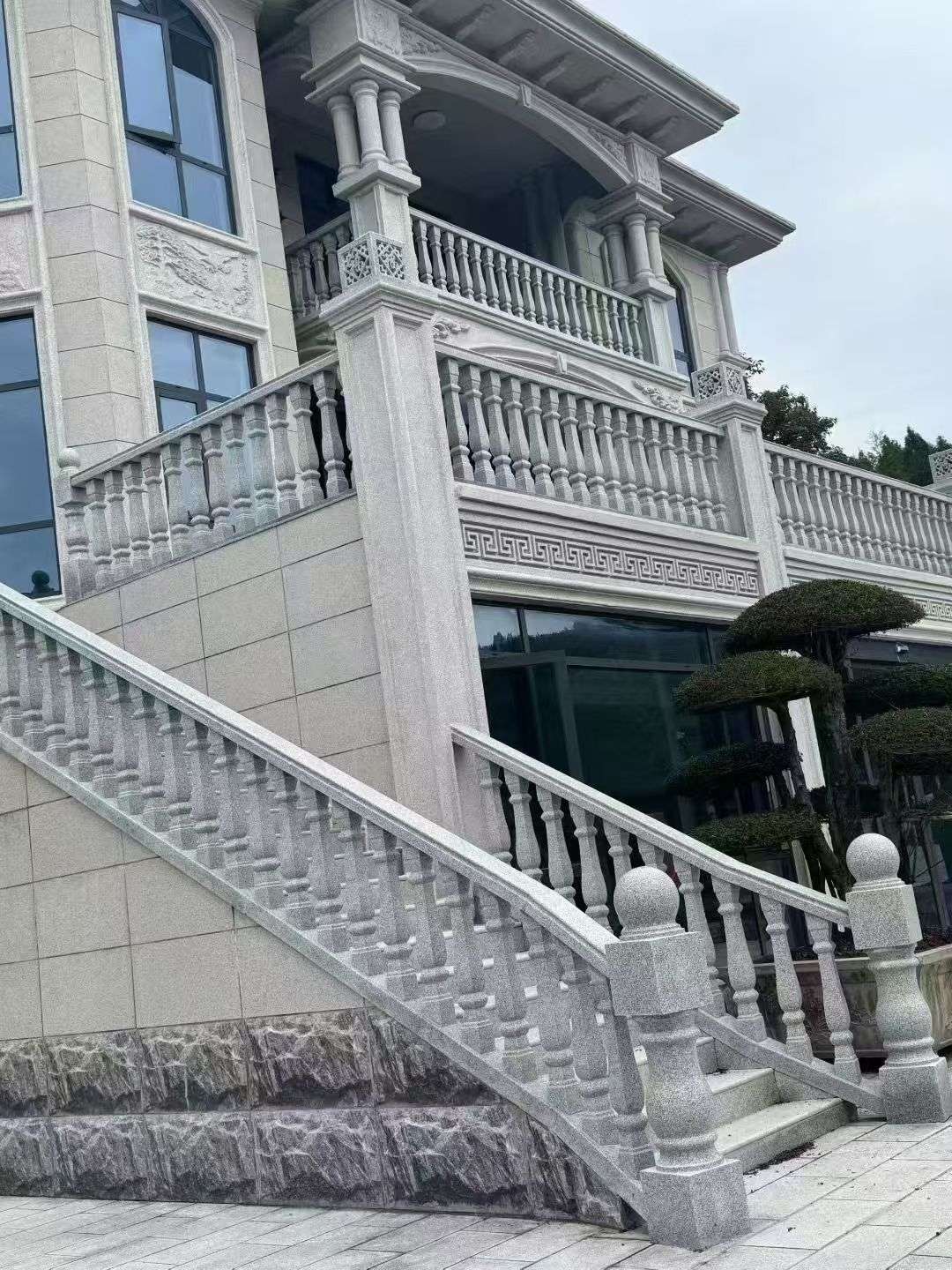 洛阳 芝麻白别墅，栏杆