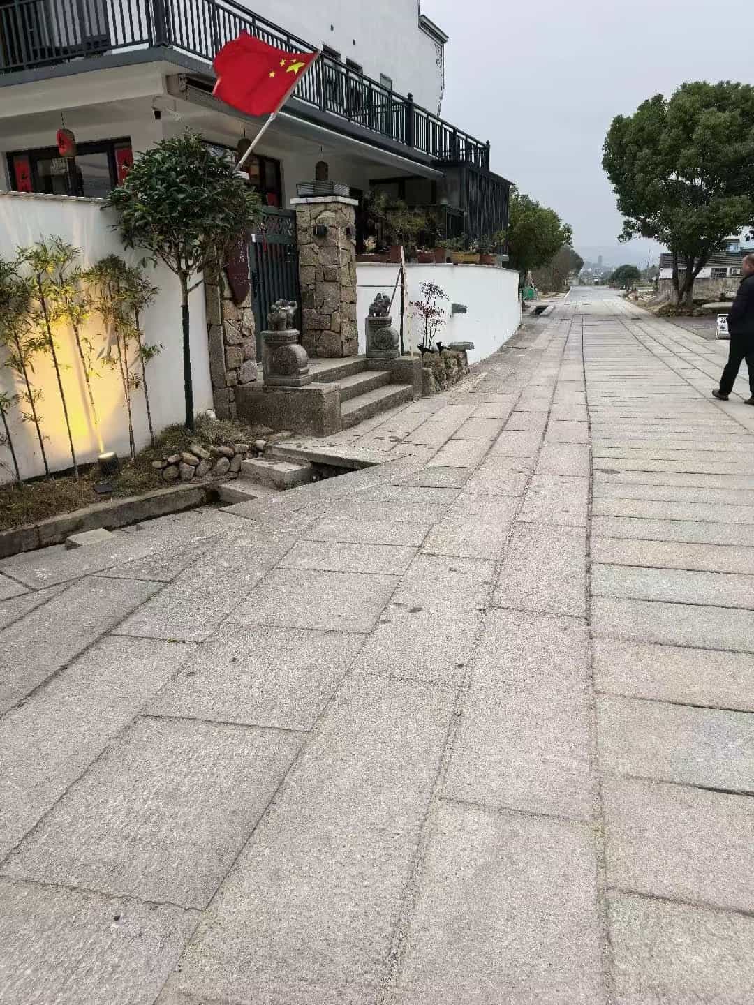 洛阳仿古石铺装效果