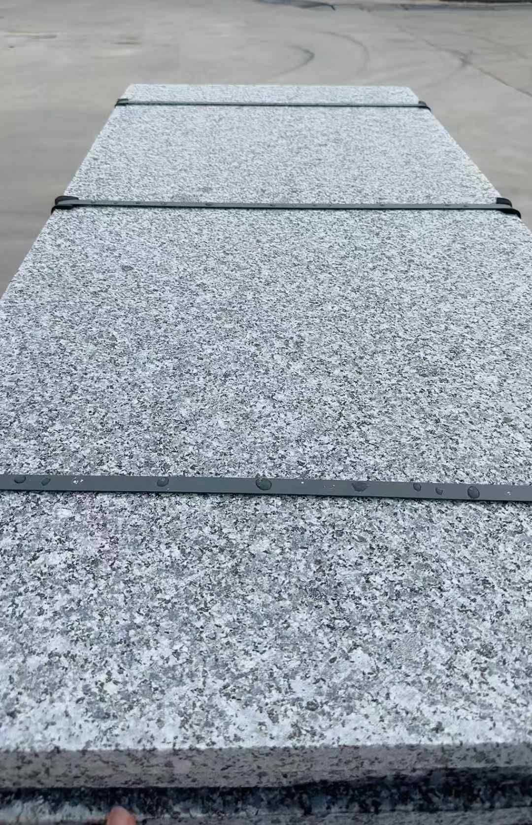 洛阳 芝麻黑火烧面毛板，条板，半成品